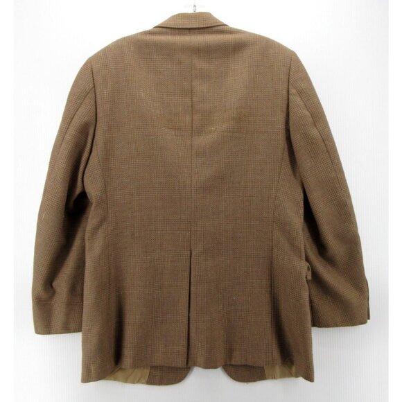 VINTAGE Christian Dior Sport Coat 40 Blazer Houndstooth Tweed USA * - Picture 8 of 15